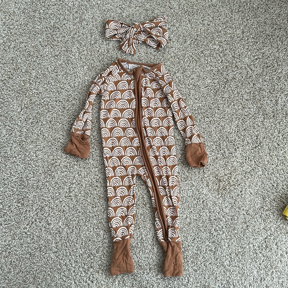 Little Sleepies 0-3 month Zippie